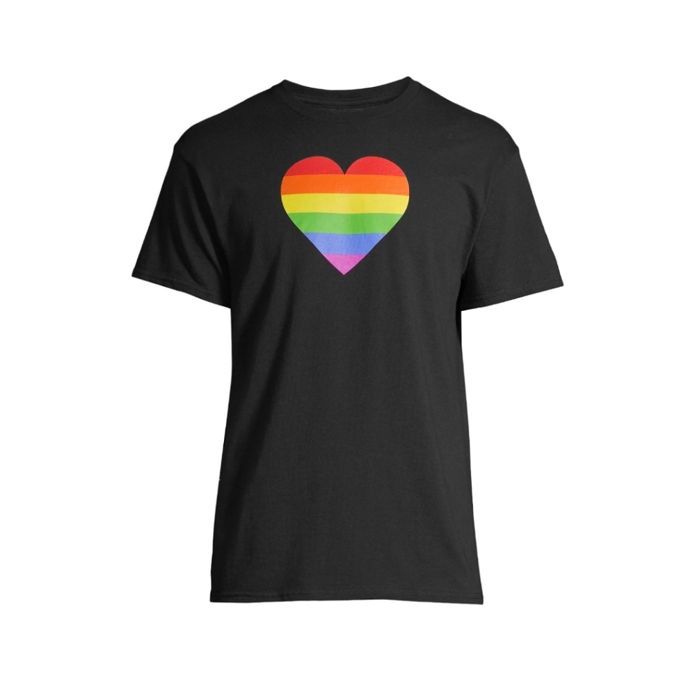 Love is Love Rainbow Heart Tee